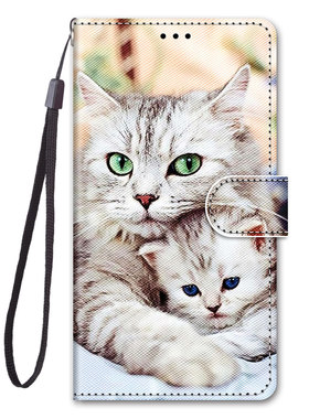 适用于三星galaxy A52 A23 A32 A33 A73 A72 A13 A04s A14 A54 A22S手机壳时尚卡通A52S皮套翻盖式保护套插卡