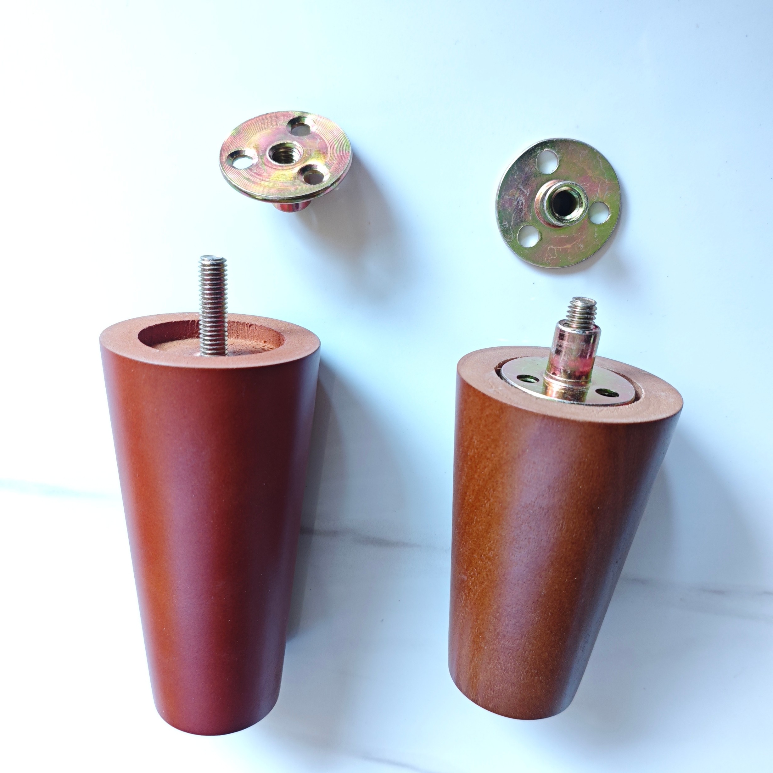 螺杆实木脚电视柜脚茶几支撑脚沙发柜子腿书桌腿家具增高脚胡桃色,收纳整理,桌脚垫,淘宝优惠券,粉丝福利购,淘宝优惠卷