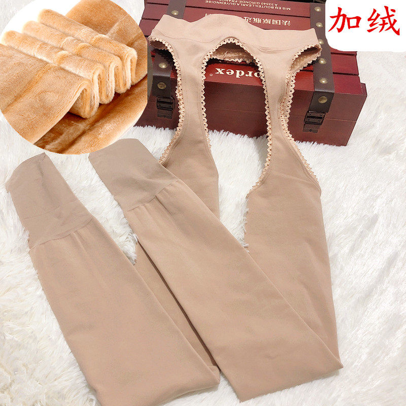 秋冬加绒花边大腿袜加厚仿貂绒高筒袜吊带袜肤色长筒防脱落过膝袜,女士内衣/男士内衣/家居服,长筒袜,淘宝优惠券,粉丝福利购,淘宝优惠卷