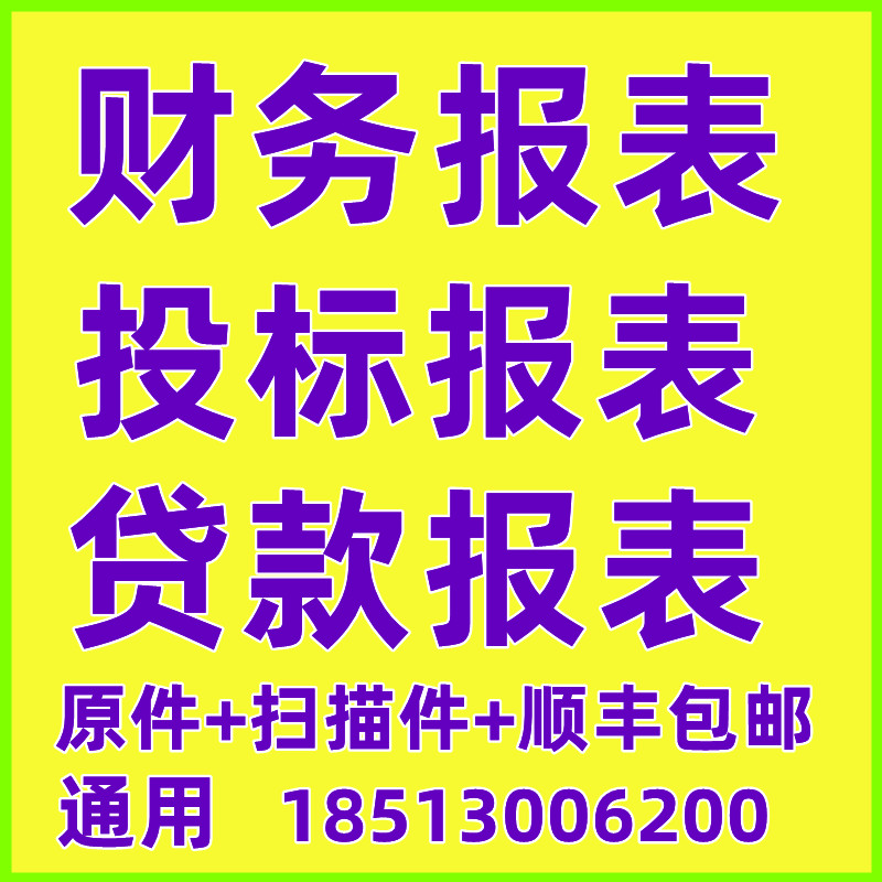 企业年度报表审计咨询公司招投标财务报表幼儿园清算年检转债资料