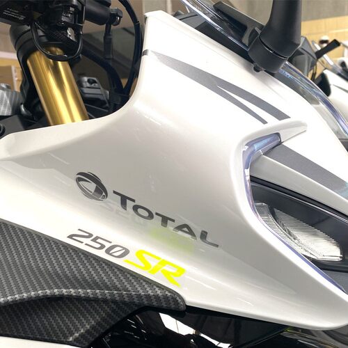 春风250SRmy22大灯护罩前脸