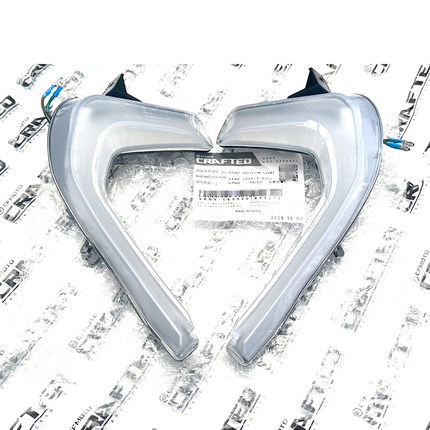 CFMOTO春风250SR日行灯 my22行车灯LED大灯车头侧灯 摩托车位置灯