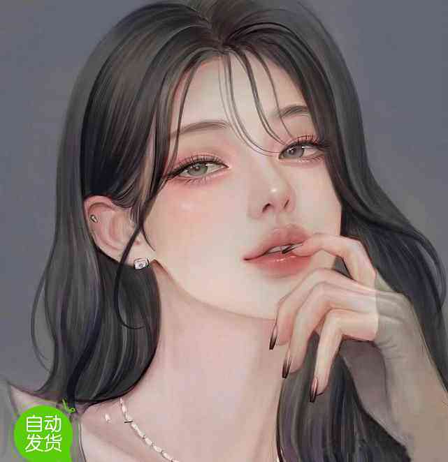 头像 图片 气质 个性美女  卡通头像  动漫 手绘 头像 自动发货