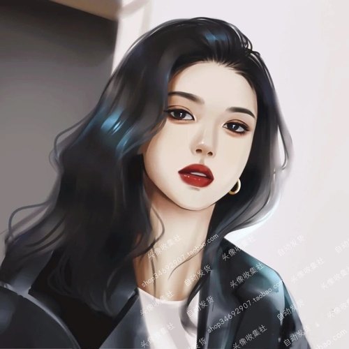 头像 女 卡通 动漫 手绘 美女 高清 头像  头像收集社 自动发货