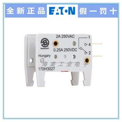 Bussmann熔断器 170H0069 MSW710-1S 170H3027 170H0237微动开关