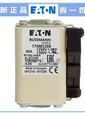 Bussmann 正品熔断器 170M3388 3389 3390 3391 3392 保险丝1250V