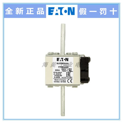 Bussmann 熔断器170M4658 4659 4661 4663 4666 4667 4668 保险丝 - 封面