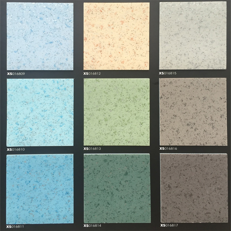 博凯pvc地胶晶彩悦彩2mm耐磨防滑地板革闪星环保办公室卷材地板革