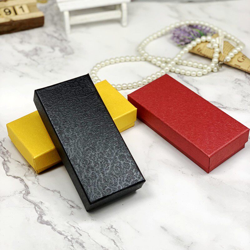 厂家现货手表盒定制长方形手表包装盒烫印logo支持来样定做