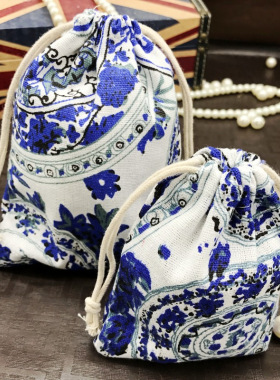 绒布袋耳机盘小首饰礼品