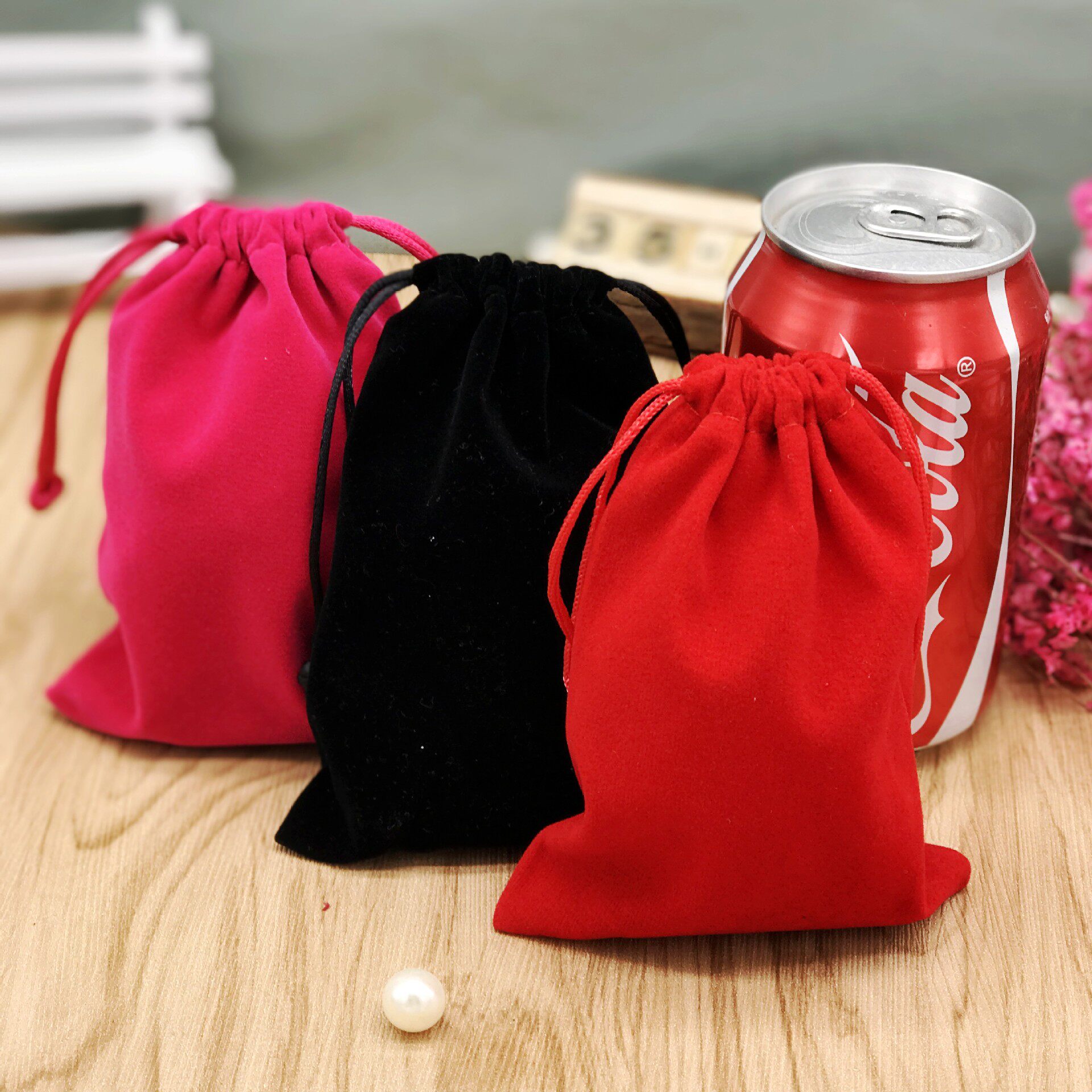 绒布袋大号束口袋 首饰袋水杯袋定做 礼品绒布韩版袋收纳袋