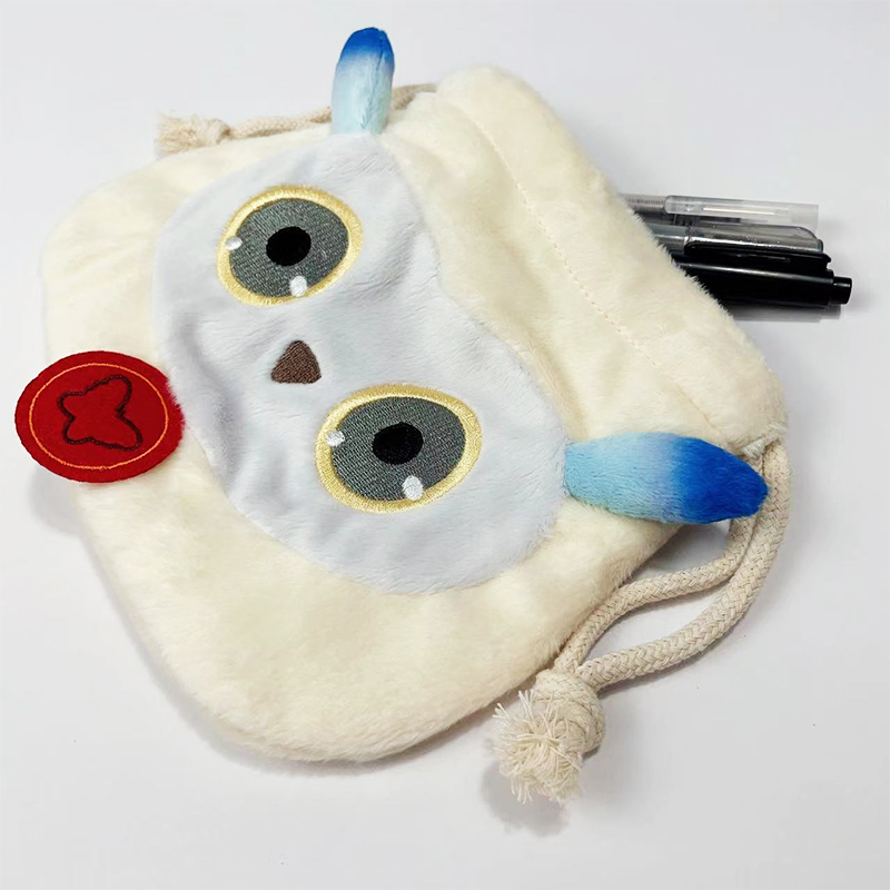 破晓传奇周边束口袋收纳袋猫头鹰