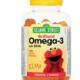 直邮加拿大sesame芝麻街Brilliant Omega 3含DHA120粒软糖3岁儿童