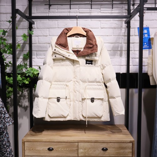 MRER莫乂义2025冬季新款高领挡风休闲百搭羽绒服专柜正品R3D06063