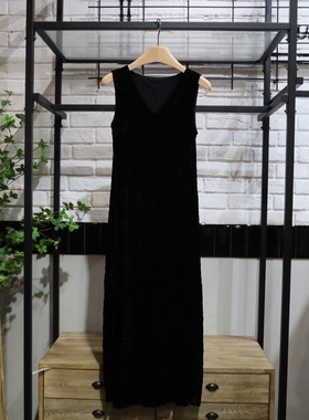 MRER莫乂义 春季新款简约宽松百搭无袖连衣裙女R5C90562专柜正品