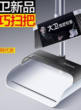 大卫扫把簸箕家用套装扫帚组合神器扫地笤帚网红轻巧小扫把新