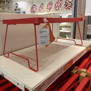 正品宜家国内代购布瓦拉电脑桌床上桌折叠餐桌简易方便小桌子