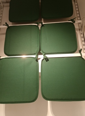 正品宜家家居代购艾奈里椅子垫坐垫34*34*1.5cm灰色绿色特价IKEA