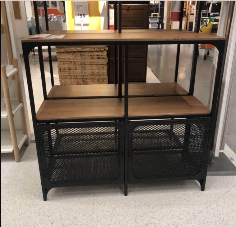 宜家国内代购 ikea 耶伯 搁架单元 储物柜茶几酒柜储物书架杂物间