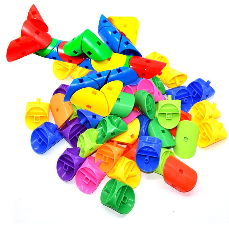 儿童快乐旋变积木塑料拼装拼插幼儿园宝宝益智力百变创意玩具论斤,玩具/童车/益智/积木/模型,普通塑料积木,淘宝优惠券,粉丝福利购,淘宝优惠卷