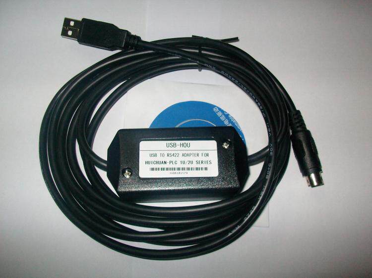 USB-HOU,H1U,H2U,H0U等系列PLC编程线,汇-川PLC编程线WIN7,XP