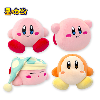 日本新品星之卡比kirby毛绒玩具