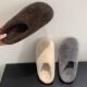 棉鞋 小个子内增高4CM 温柔可爱羊羔毛加绒保暖一脚蹬百搭毛毛拖鞋