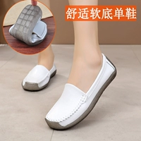 Giày dép y tế chuyên dụng cho y tá- giày trắng  chống trượt-  giày búp bê đế phẳng chất lượng cao- giày mềm thoải mái cho người đi- sandal y tế