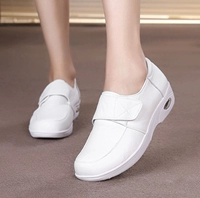 y tá da giày phụ nữ mùa đông 2018 dốc bệnh viện Hàn Quốc mới với không trượt Velcro đáy việc giày phẳng mềm