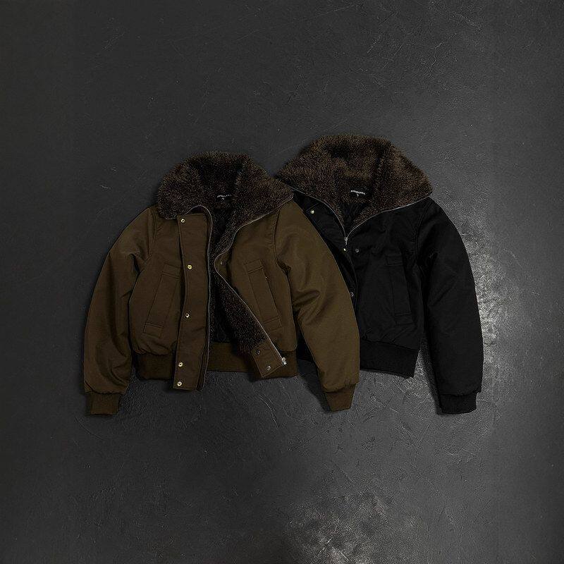 外套短款加厚美式版型个性高级感都市保暖座山雕夹克boxy冬季棉服