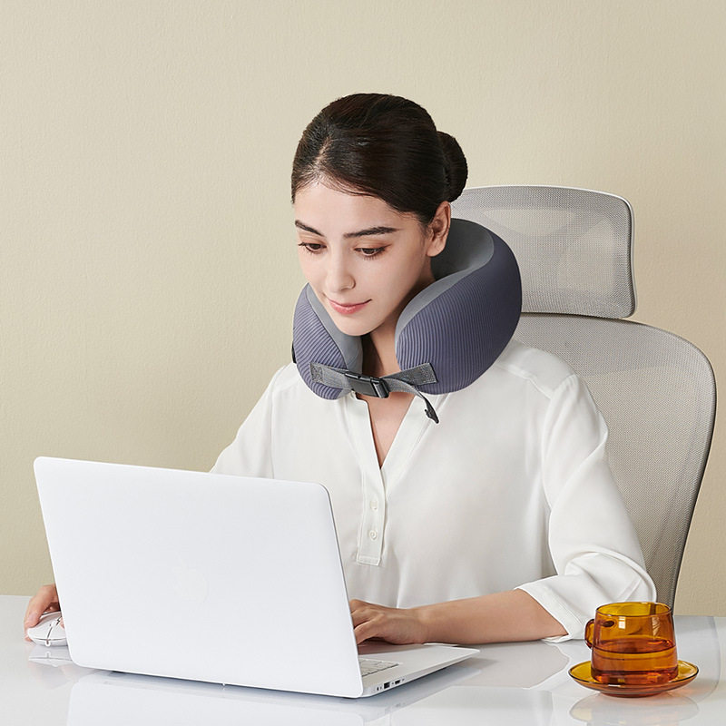 有品生态链摩摩哒u型按摩颈枕颈椎按摩器肩颈部护颈按摩放松脖子