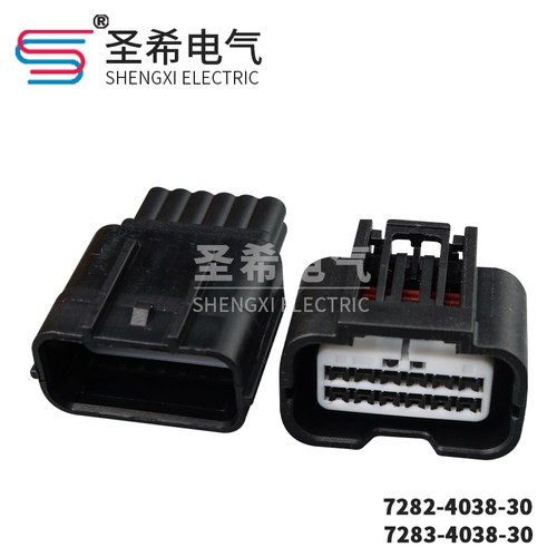 国产连接器插头7283-4038-30