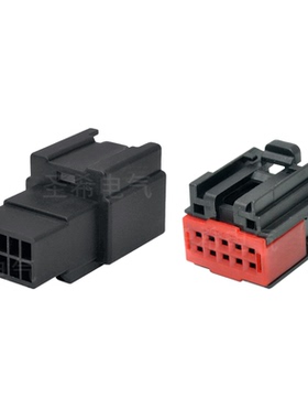 1-1419158-4 汽车线束连接器插头接插件电尾门氛围灯升窗10孔插头