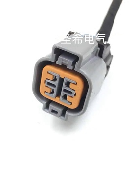 汽车连接器接插件插头4孔灰色DJ7043B-2.2-21前后氧传感器插头4P