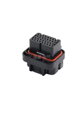 汽车ECU电脑板防水插头34孔26孔3槽2-1437285-3接插件2-1437285-2