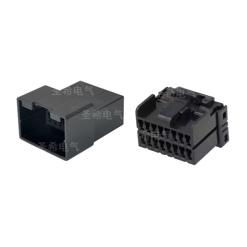 插头连接器174046-216孔