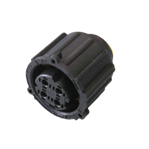 4孔汽车圆形线束连接器 4P车用防水插件 含端子 DJ3043YC-2.5-21