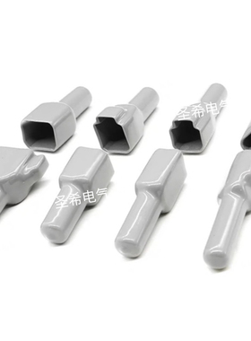 DT4P-BT汽车连接器护套2P2S胶皮套 PVC护套 德驰DT系列灰色