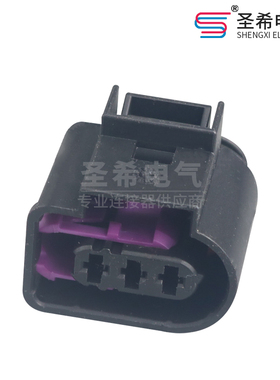 4D0 971 993适用大众发动机4D0971993油轨压力插头DJ7037B-3.5-21