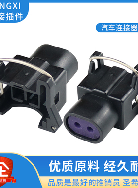 DJ70218-3.5-21汽车连接器 接插件 车用插头 2P护套 12110179