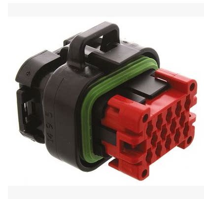 防水连接器14PIN DJ7148C-1.3-21插头14P护套 接插件