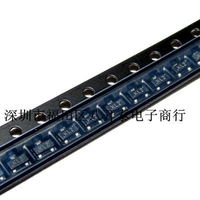 贴片肖特基二极管 BAT54A KL2 SOT23 0.2A/30V 200mA 3000个/盘