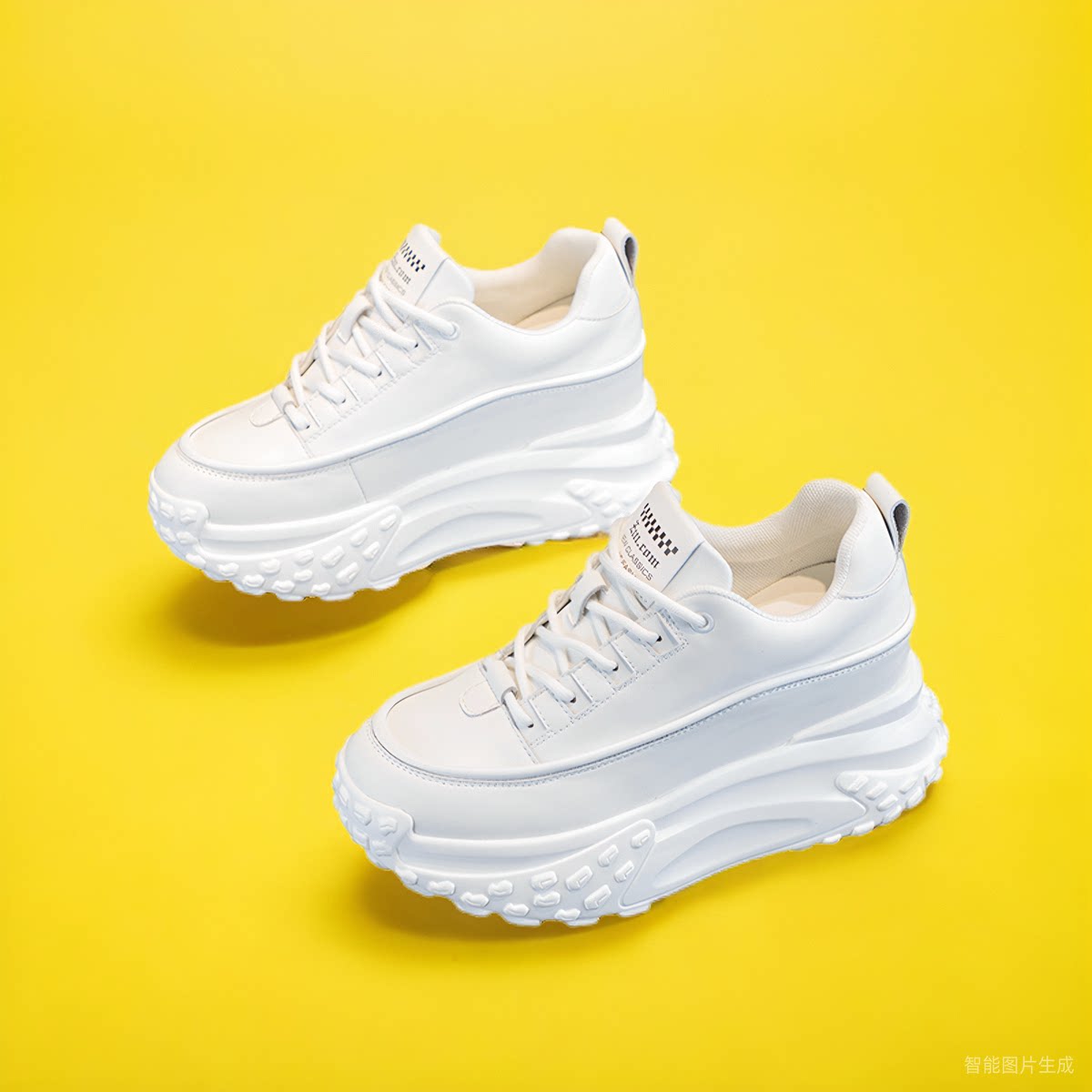 春天的鞋子女2026新款爆款百搭内增高厚底板鞋休闲运动鞋老爹鞋潮