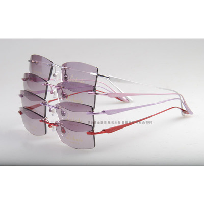 超轻纯钛超轻男眼镜框架