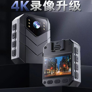 高清夜视WiFi执法记录仪4K胸口胸前佩戴拍摄现场工作器仪