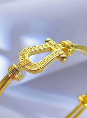 瑞丽女越南沙金仿真黄金手镯