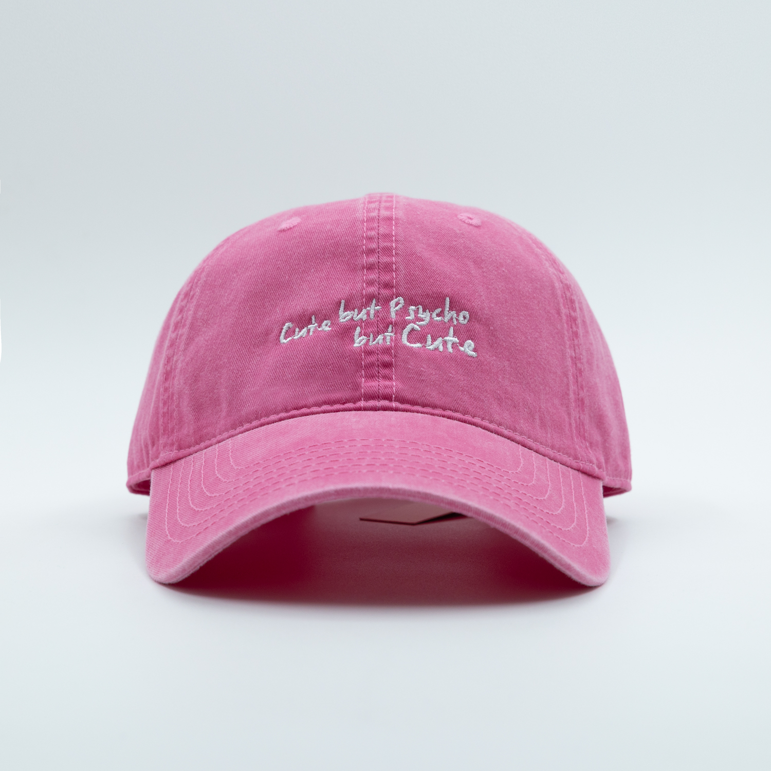 cute but psycho but cute | seenderella | 软顶纯棉加深棒球帽