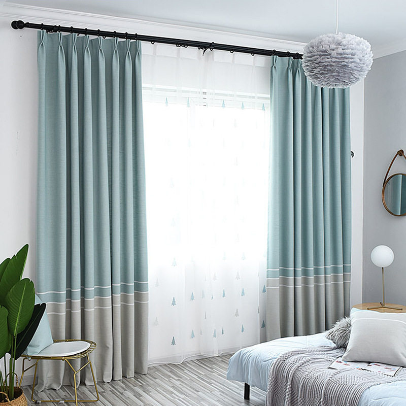 curtain Northern Europe Simplicity 2020 new pattern Hook type Punch holes a living room bedroom Cotton and hemp cloth shading to ground Windowsin the Home Fabric , Curtains and curtain accessories , Custom curtains  category - from Buy2taobao.com to provide professional Taobao agent buy service