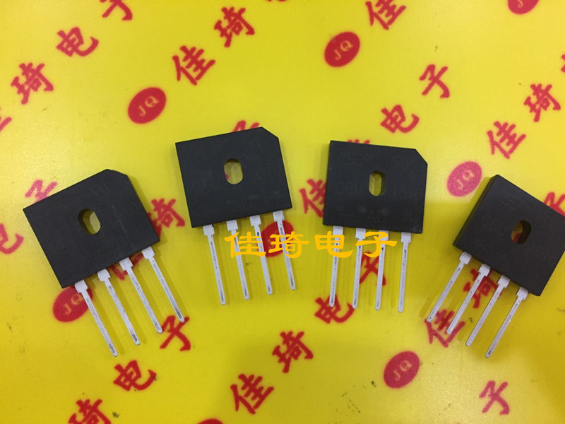 直插整流桥 GBU1010 DIP-4 10A 1000V 整流桥 扁桥 全新SEP现货 电子元器件市场 整流器 原图主图