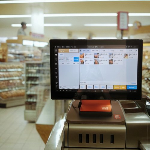 商米高端收银收款机扫码点餐